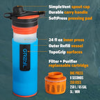 GRAYL GeoPress 24 oz Water Purifier Bottle - Image 3