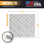 BNX TruFilter 18x20x1 Air Filter MERV 11 - Image 2