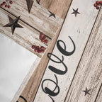 Rustic Star Brown Curtain Valances - Image 6