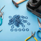 Mudder 30 Pieces Aluminum Engine Transmission Fluid Oil Crush Washers Drain - Image 4