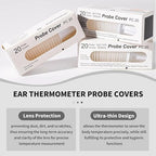 200 Counts Thermometer Ear Covers, Ear Thermometer Probe Covers, Lens - Image 5