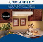 Broan BPS1FA30 Replacement Filters for QS1 and WS1 30” Range Hoods
