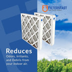 Filters Fast 20x20x2 Pleated Air Filter Merv 8, 2 AC Furnace Air Filters - Image 3