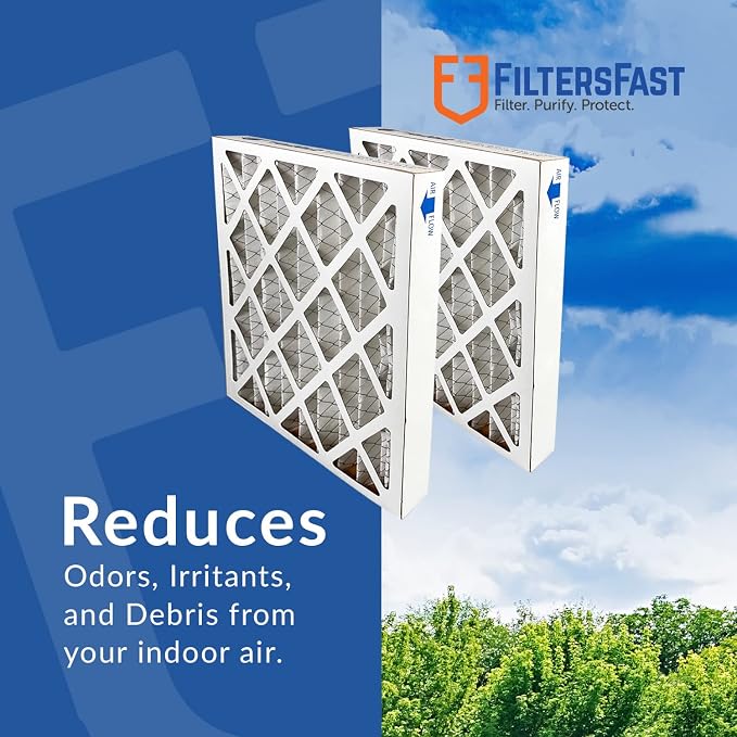 Filters Fast 16x16x2 Pleated Air Filter Merv 11, 2 inch AC Furnace Air Filters - Image 3