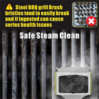 GRILLART Grill Brush Bristle Free. Upgraded BBQ Replaceable Cleaning Head - Image 7