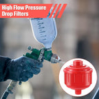 4 Pieces Disposable Mini Air Water Filters Disposable Spray Gun Filter - Image 6