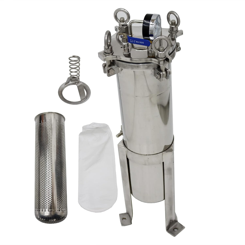 #4 Bag Filter Housing 304 Stainless Steel Filter Solid-Liquid