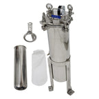 #4 Bag Filter Housing 304 Stainless Steel Filter Solid-Liquid