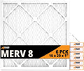 Tiger Tough 16x20x1 Air Filter MERV 8 MPR 600-800, High-Performance Pleated by TIGERTOUGHPRODUCTS