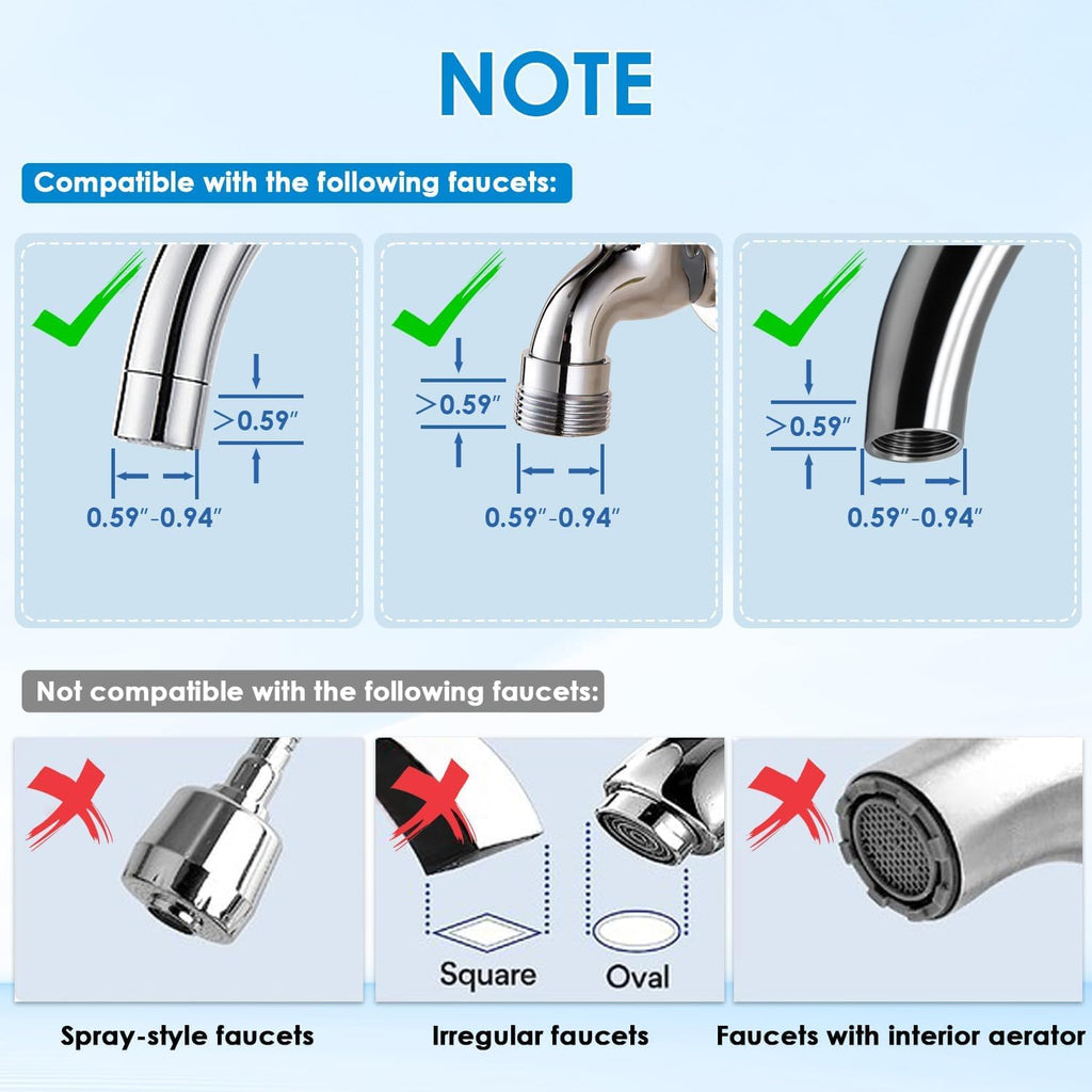 Vortopt F7 304 Stainless Steel Countertop Water Filter System
