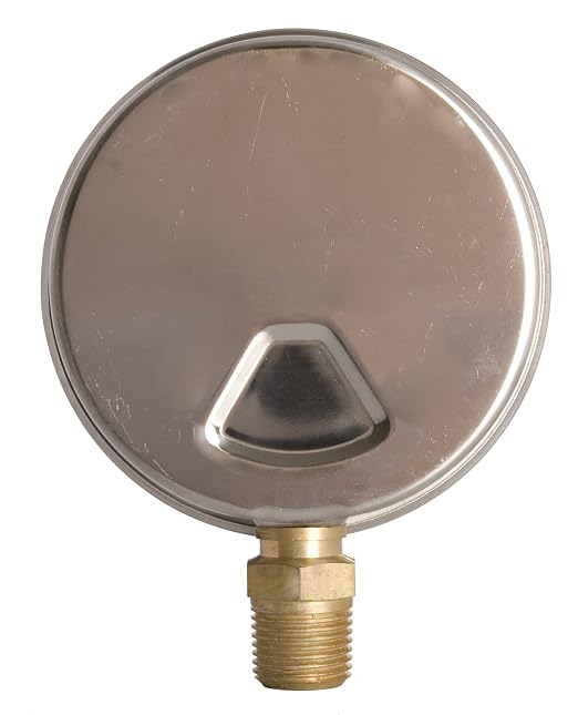 4" Oil Filled Vacuum Pressure Gauge - Image 4