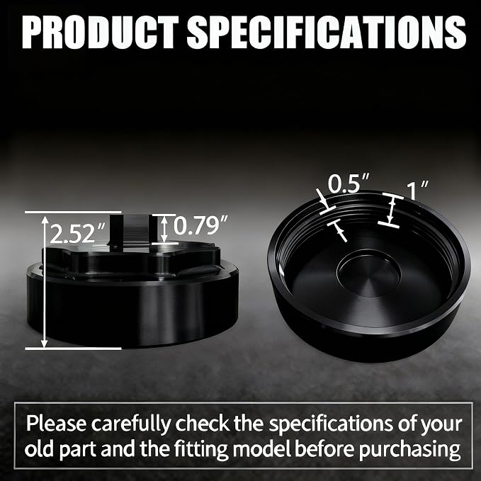 iFJF 68065612AA Fuel Filter Housing Cover Cap Replacement - Image 2
