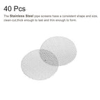 MECCANIXITY Pipe Screen Stainless Steel Screens, 5/8 Inch Diameter - Image 3