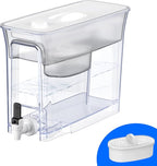 Waterdrop 35-Cup Slim Water Filter Dispenser, Large Capacity, 200-Gallon by Waterdrop