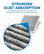 PHILTOP Cabin Air Filter w/Activated Carbon, Compatible - Image 6