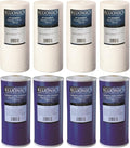Bluonics Sediment & GAC Carbon Replacement Water Filters 8pcs 4.5" x 10 by BLUONICS