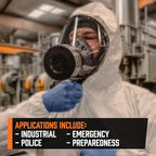 MIRA Safety CM-I01 Full-Face Industrial-Grade Gas Mask - Image 3