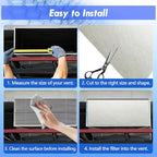 Air Vent Filters Kit, MERV 8 Electrostatic Air Filter, Vent Filters - Image 5