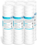 Membrane Solutions 20 Micron 10"x2.5" String Wound Whole House Water Filter by MembraneSolutions