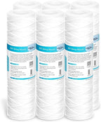 Membrane Solutions 20 Micron 10"x2.5" String Wound Whole House Water Filter by MembraneSolutions