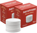 AeroPress Coffee Maker White Paper Micro-Filters, Compostable Coffee Filters by AeroPress