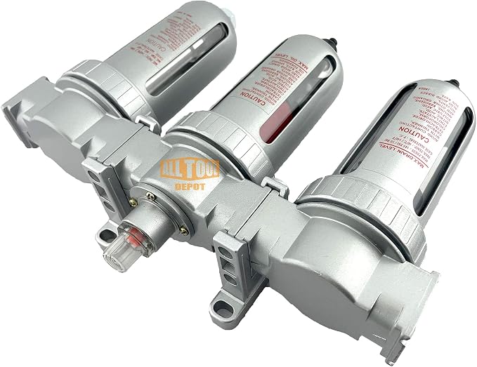 3/8" NPT MID FLOW 3 Stages Filter Coalescing Desiccant Dryer System - Image 5