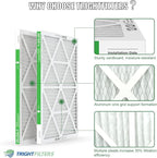 20x24x1 Air Filter 4 Pack, MERV 8 Pleated Dust Defense Air Filters Replacement - Image 4