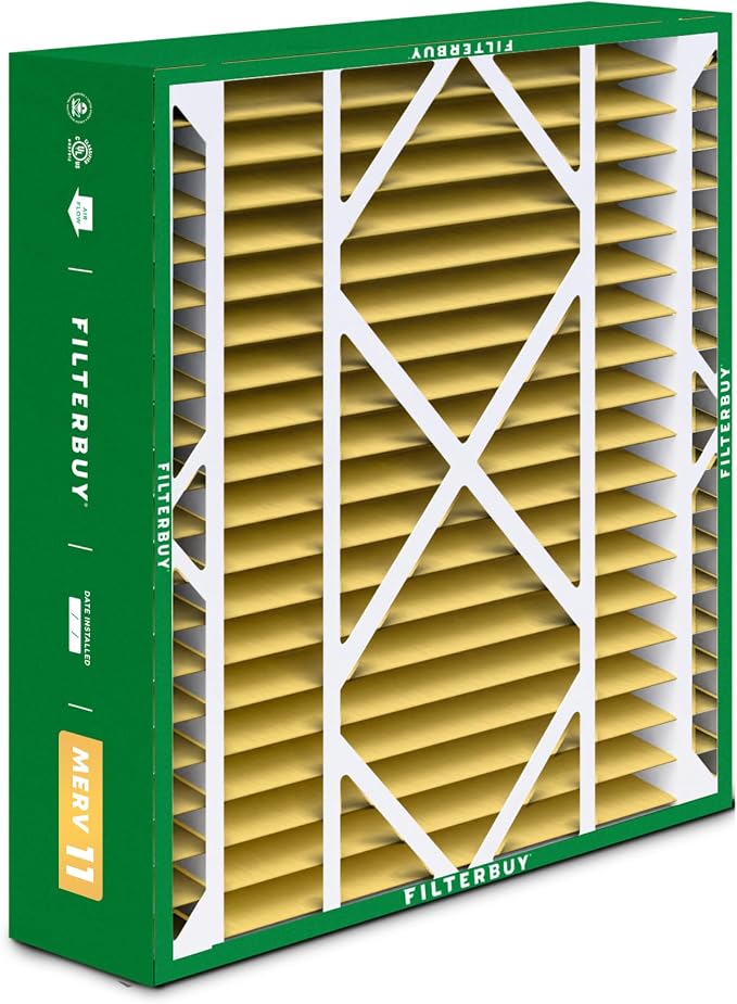 Filterbuy 21x24.5x5 Air Filter MERV 11 Superior Pet & Allergy Defense, - Image 8