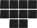 10pcs Activated Carbon Filter 13cm x 13cm Efficient Fume Extractor by Yosoo