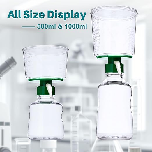 500ml Vacuum Filtration System, Disposable Sterile Vacuum Filter Units - Image 7