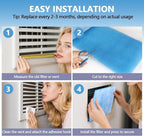 12" x 120" Air Vent Filters, - Image 4