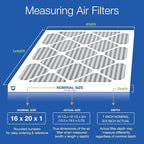 Nordic Pure 16x20x1 Furnace Air Filters MERV 10 Pleated Plus Carbon 4 Pack - Image 2