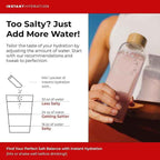 Instant Hydration Electrolytes Powder Packets