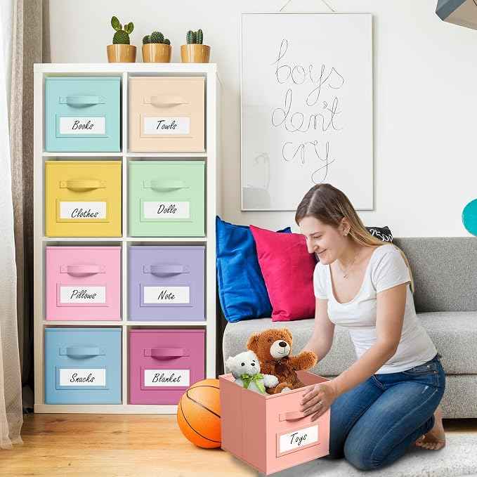 10 Pcs Fabric Storage Cubes