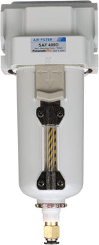 PneumaticPlus SAF400-N04BD-MEP Compressed Air Filter 1/2" NPT, 10 Micron Element - Image 2