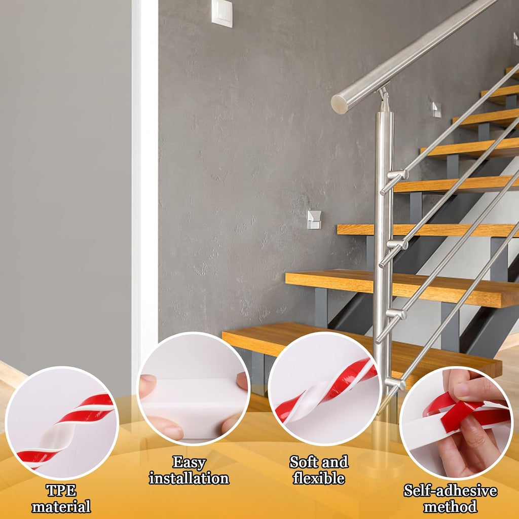 Wall Corner Protector Self-Adhesive Flexible – Durable Rubber