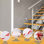 Wall Corner Protector Self-Adhesive Flexible – Durable Rubber, Furniture Edge