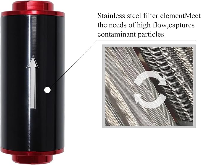 Inline Fuel Filter 100 Micron - Image 4