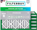 Filterbuy 18x18x2 Air Filter MERV 8 Essential Dust & Allergy Defense, by Filterbuy