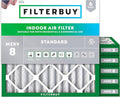 Filterbuy 10x10x2 Air Filter MERV 8 Essential Dust & Allergy Defense, by Filterbuy