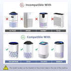 2 Pack TZ-K1 Replacement Filter Compatible - Image 2