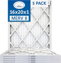 16x20x1 Air Filter MERV 8 TRION Air Bear Pleated HVAC Air Filter Replacement by Trion