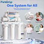 RTW5AK-UV SGS-Tested Reverse Osmosis Water Filter System - Image 4