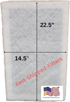 Fast-Shipped-Filters 1 Pack 16x25 Replacement Filter Pads Designed to Fit by Unknown