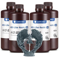 ANYCUBIC 2nd Gen Resin Technology ABS-Like Resin 2.0 Bundle, 3D Printer Resin by ANYCUBIC