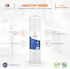 Aquaboon 5 Micron 20 x 4.5 Whole House Water Filter Replacement Cartridge Set: - Image 7