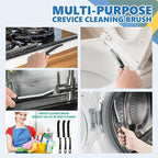 6Pcs Hard Bristle Crevice Cleaning Brush - Image 3