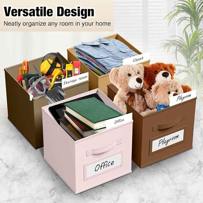 10 Pcs Fabric Storage Cubes
