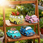 4 Pack Succulent Plants Pot, Small Indoor Plants Pots - Image 6
