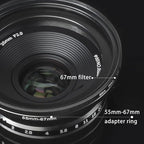 55mm Lens to 52mm Camera Lens Adapter 55mm to 52mm Step Down Ring Adapter Ring - Image 3